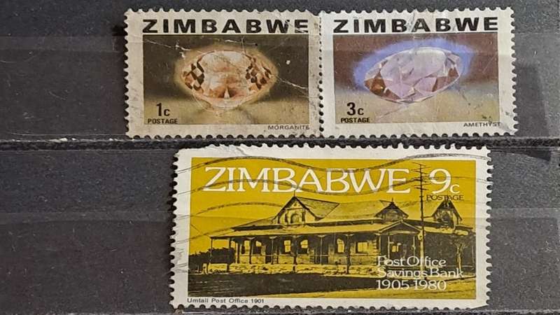 Zimbabwe: 1980 : Lot of 3