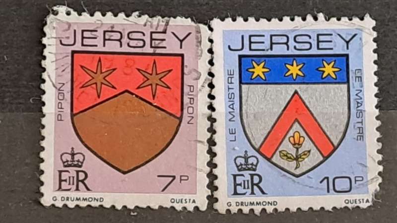 1981 - Jersey - 7P + 10P - Le Maistre