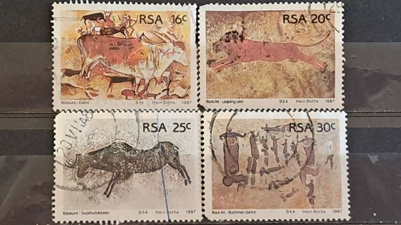 1987 - South Africa - Rockpaintings