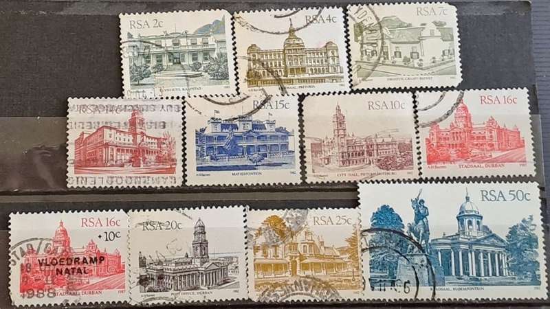 South Africa : Government Buildings  : Lot of 11