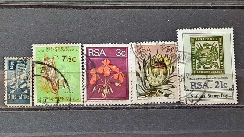 South Africa : 1942 - 1990  : Lot of 5