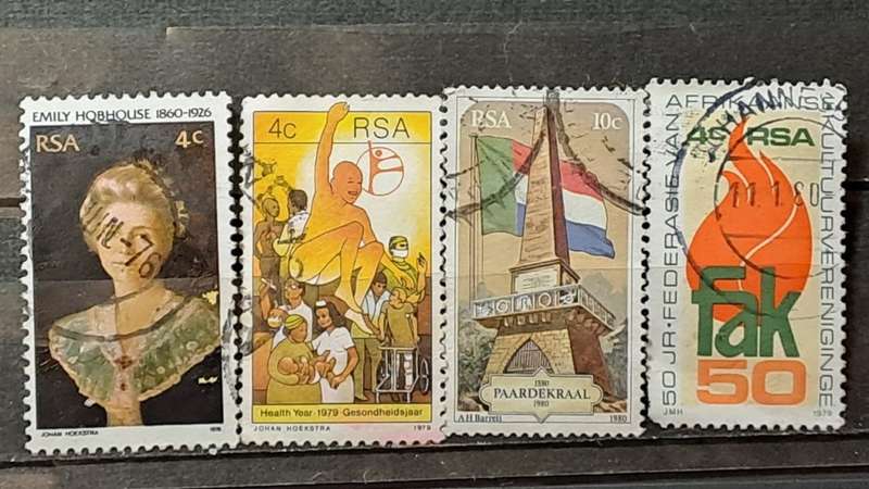South Africa : 1962 - 1980  : Lot of 4