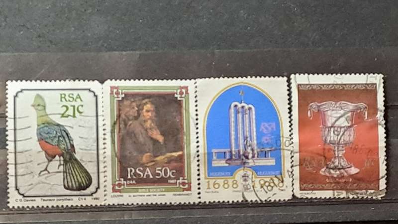 South Africa : 1985 - 1990  : Lot of 4