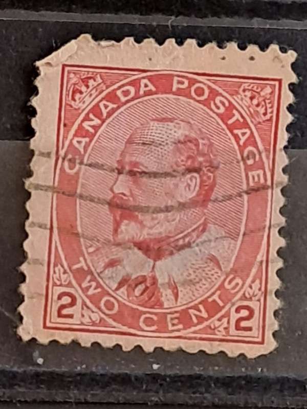 1911-1918 - Canada - 2 - King George V in Admiral Uniform