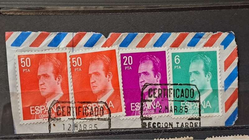 1981/1987/1977 - Spain - 50 + 50 + 20 + 6 - King Juan Carlos 1