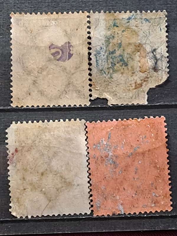 1922/1923 - Deutches Reich -  Unused - 2, 50, 100 Millionen + 50 Tausand Mark - Numerical Stamps