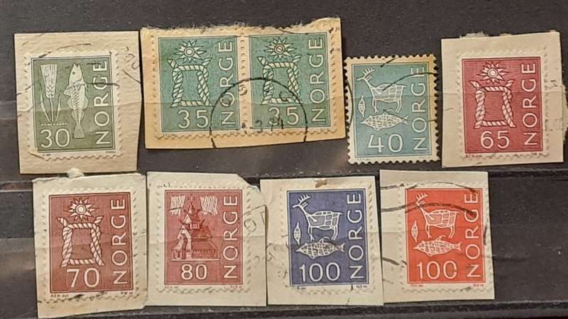 Norway: 1962 - 1972 : Lot of 9
