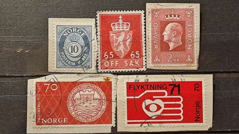 Norway: 1950 - 1971 : Lot of 5