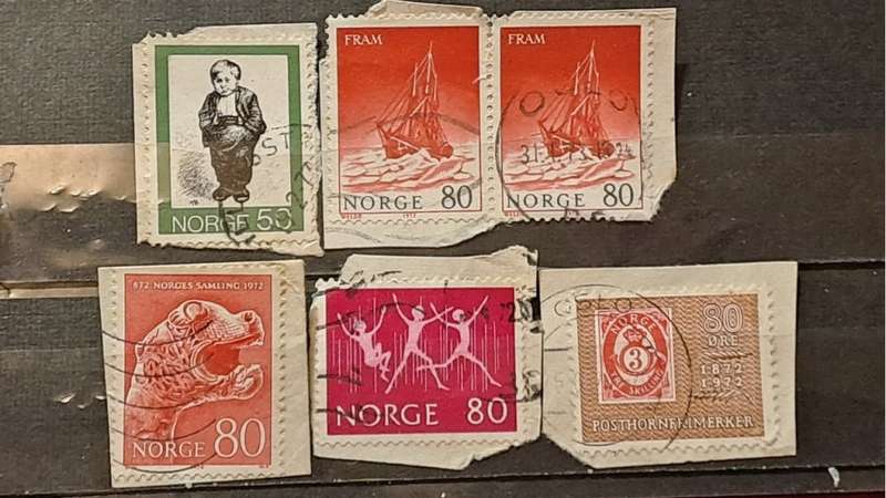 Norway: 1972 : Lot of 6