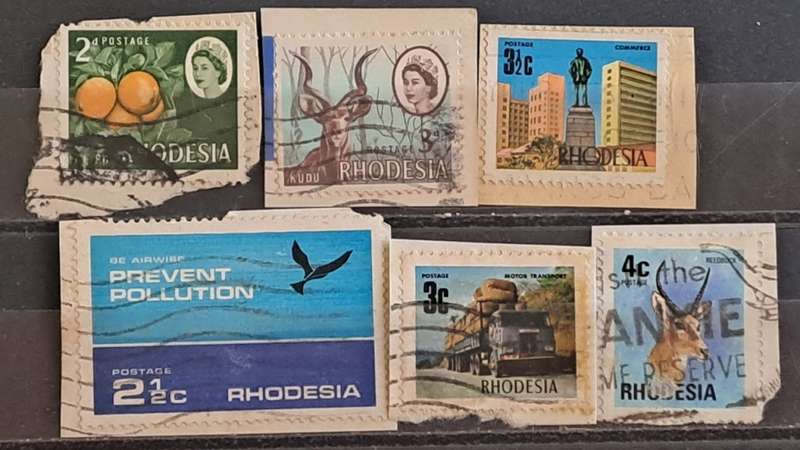 Rhodesia: 1966 - 1974 : Lot of 6