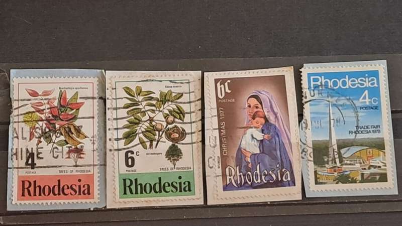 Rhodesia: 1976 - 1978 : Lot of 4
