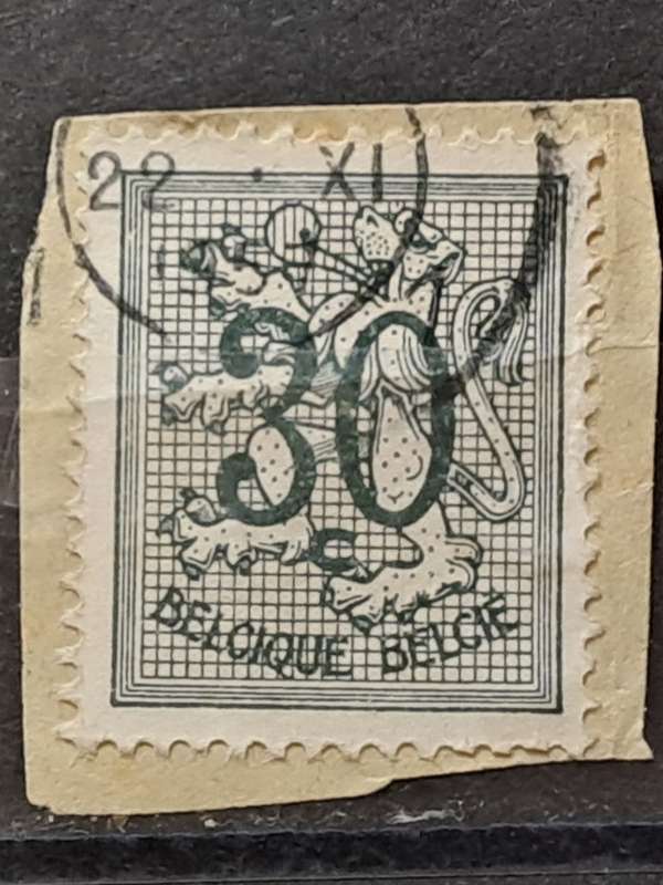 1957 - Belgium    - 30 - Coat of Arms
