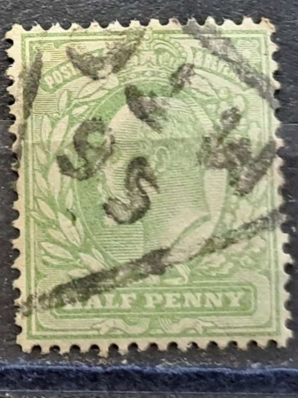 1904-1910 - UK  - Half Penny - King Edward VII