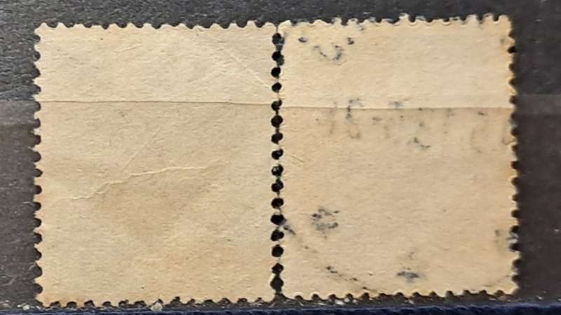 1913 - Denmark - 5 + 10 - King Christian IX