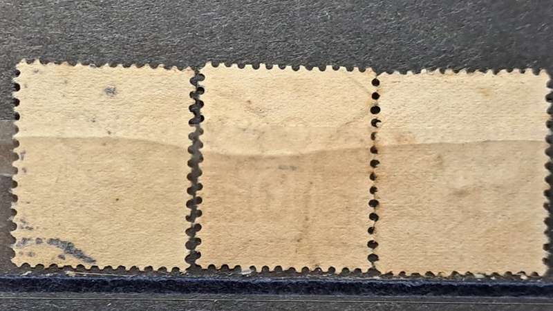 1912 - Denmark - 5+ 10 + 15 - Wavy Lines