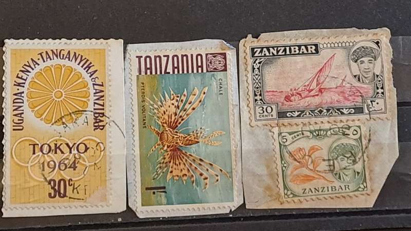 UKT/Tanzania/Zanzibar: 1961 - 1967: Lot of 5