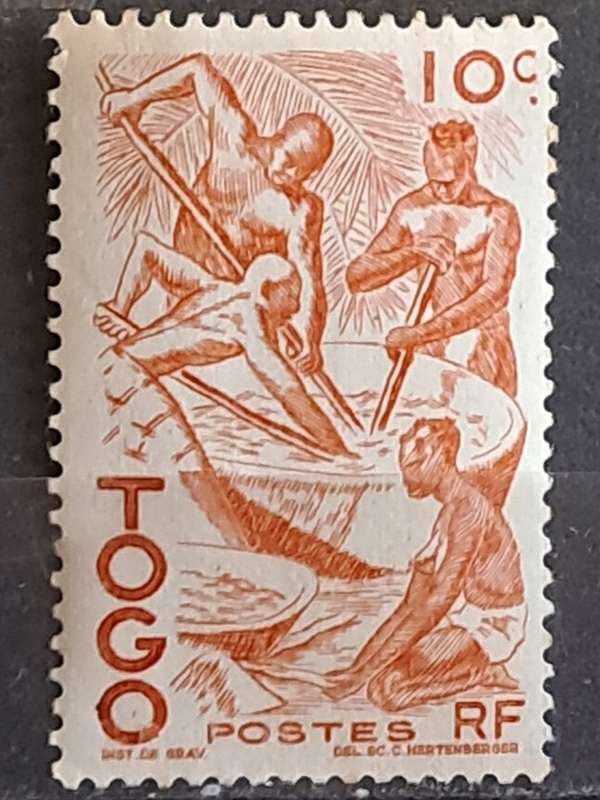 1947 - Togo - Unused -  10c - Native Pictures