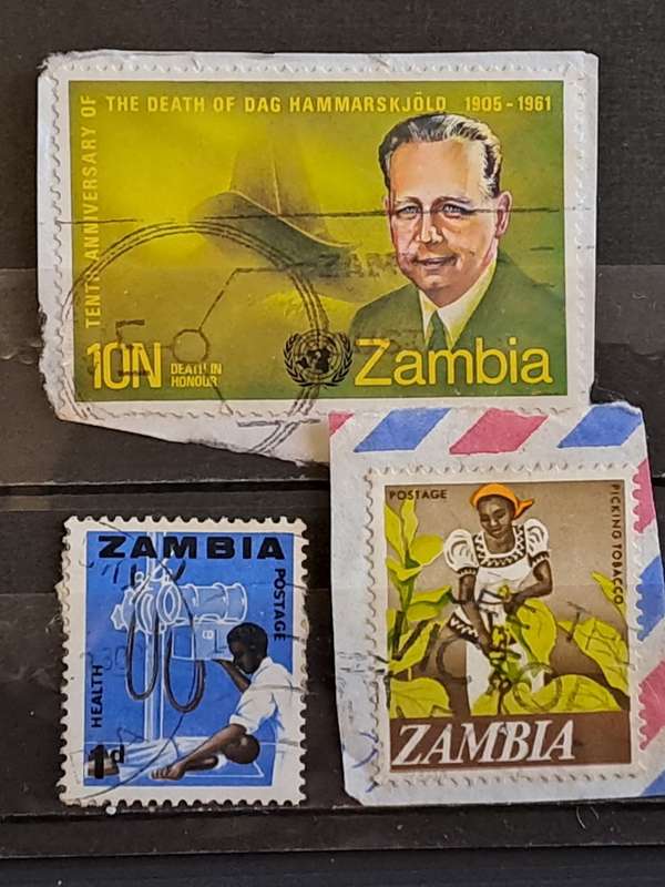 Zambia: 1964 - 1971: Lot of 3
