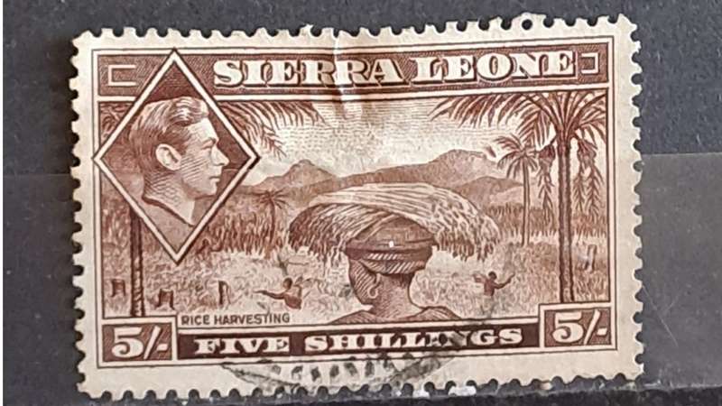 1938 - Sierra Leone - 5Sh - King George VI