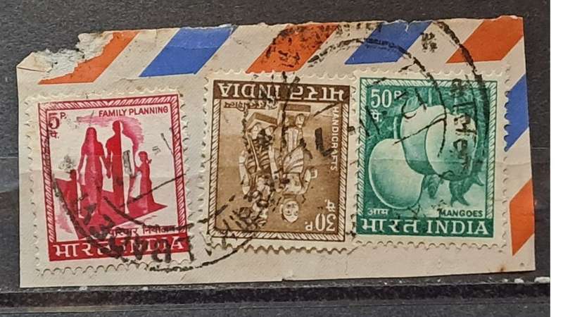 1967-1974 - India - 5 + 30 + 50 - Local Motifs