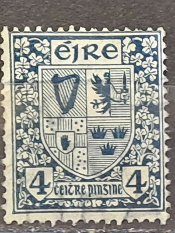1922-1923 - Eire/Ireland - 4P - Daily Stamps
