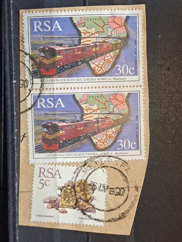 1990/1988 - South Africa - 30 + 30 + 5 - Co-operation in Southern Africa  + Succulents