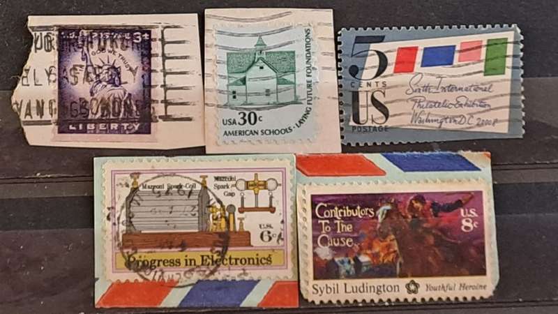USA: 1954-1975 : Lot of 5