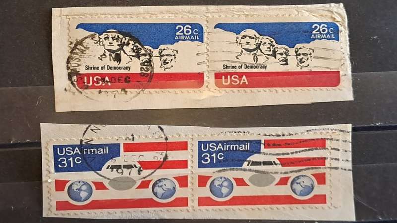 1976/1974 - USA - 31 + 31 + 26 + 26 - Airmail