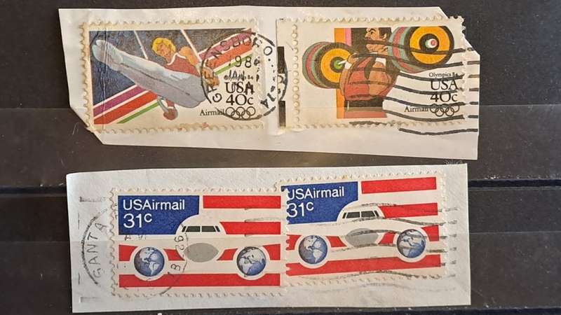 1974/1983 - USA - 40 + 40 + 31 + 31 - Airmail