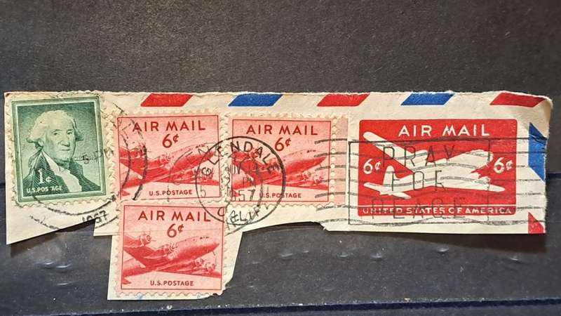 1947-1949/1954/1973 - 1947-1949/1954/1973 - 1 + 6 + 6 + 6 + 6 - George Washington +  Airmail
