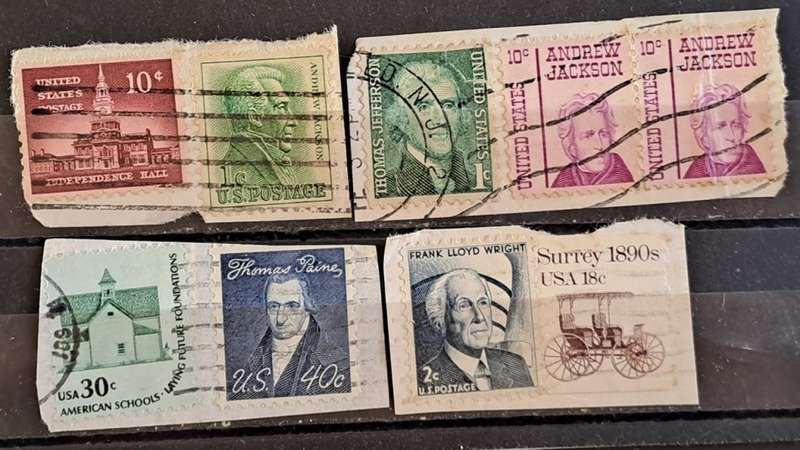 USA : 1954-1968: Lot of 9