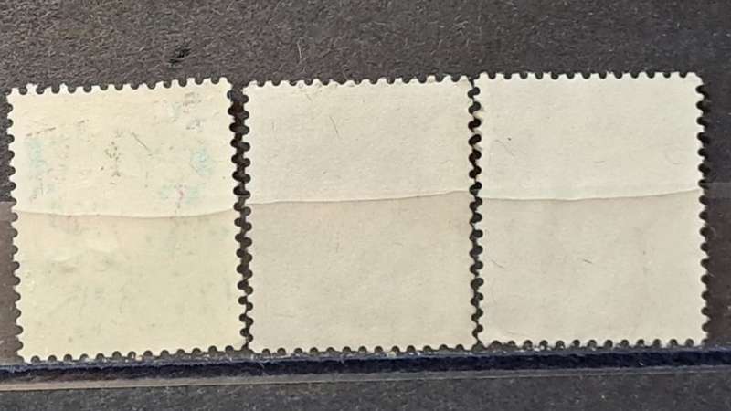 1952+1953 - Belgian Congo -  Unused - 15 + 25 + 50c - Flowers