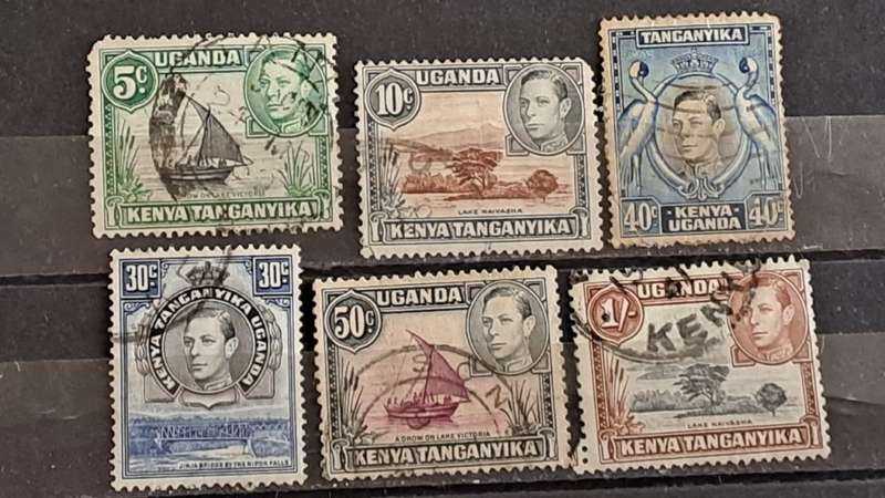 KUT  : 1938 - Lot of 6