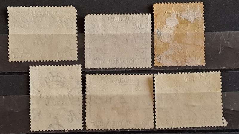 KUT  : 1938 - Lot of 6
