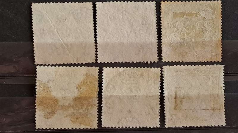 KUT  : 1938/1954 - Lot of 6