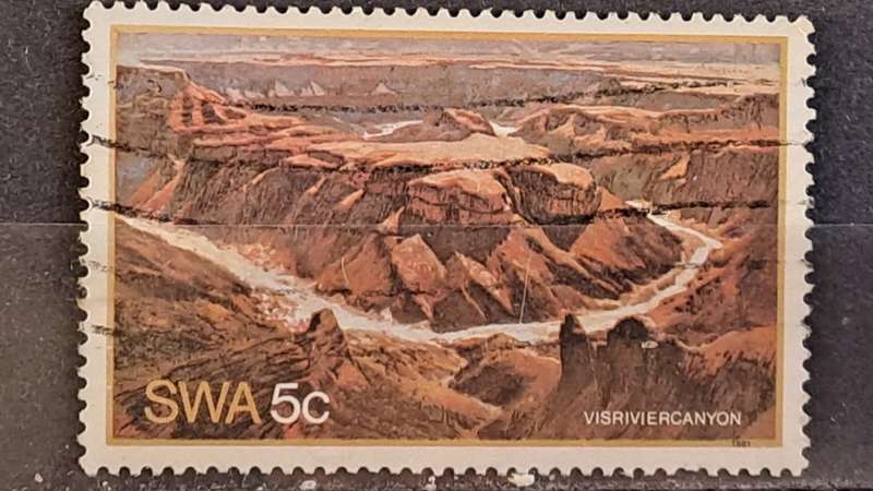 1981 - SWA  - 5c - Fish River Canyon