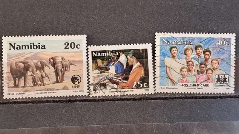Namibia: 1992-1993 : Lot of 3