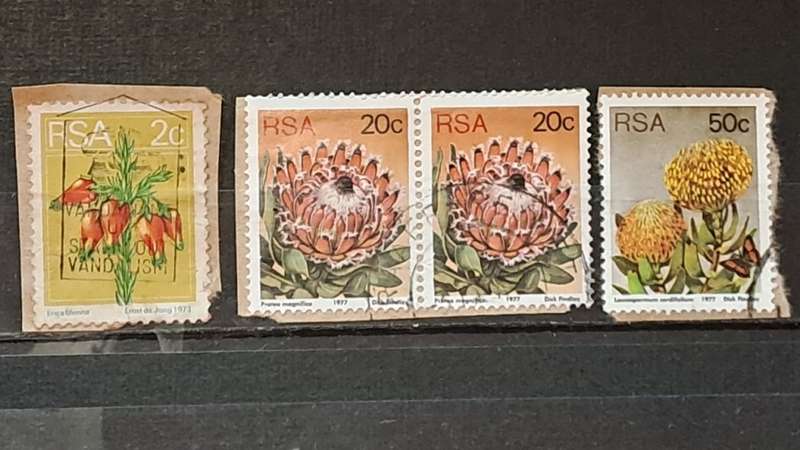 1974/1977 -  South Africa -  Lot of 4