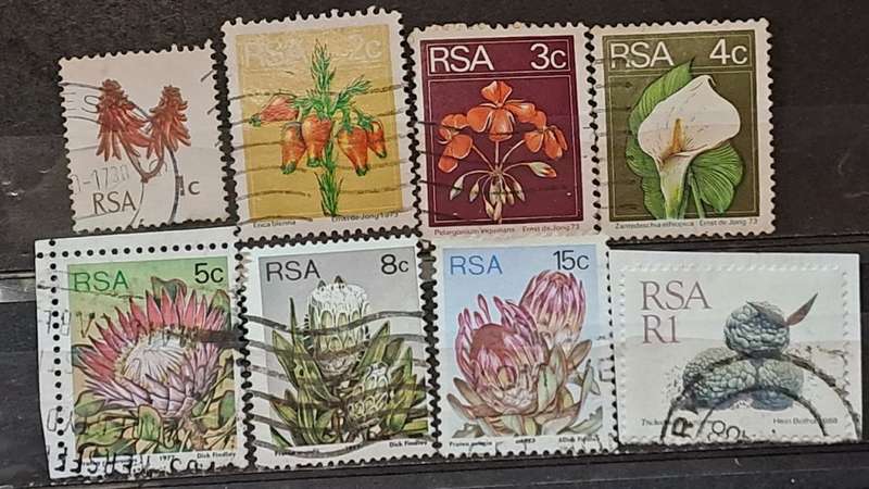South Africa : 1964 - 1988 : Lot of 8