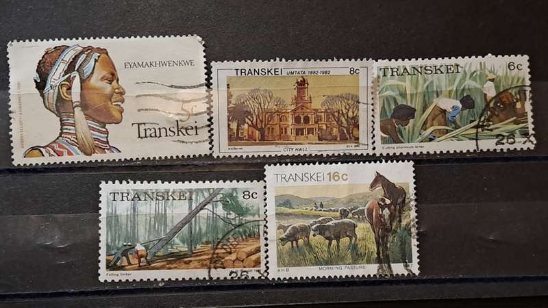 Transkei : 1976-1980: Lot of 6