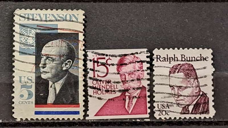 1965/1969/1980 -  USA -  Lot of 3