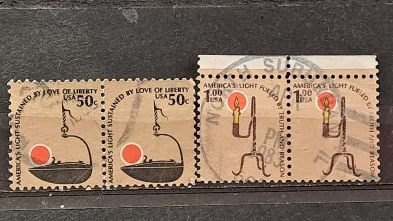 1978 -1979 -  USA  - Lamps - 2 Pairs