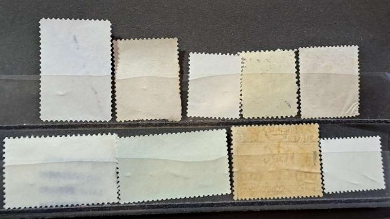 World Mix : 1938 - 2000  : Bid Per stamp for Lot of 9
