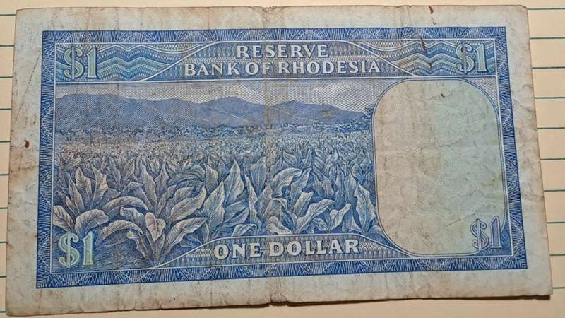 1978 -  Rhodesia  - $ 1 -  Demonetised - 1980 - L108 809948