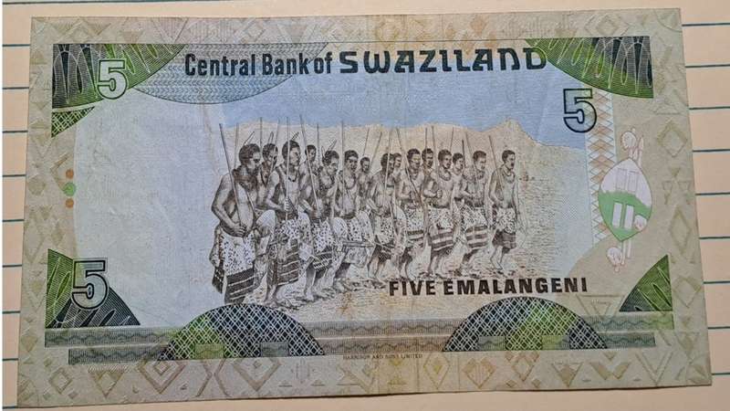 1995 -  Swaziland - 5 -  Demonetised - Yes - AE913475