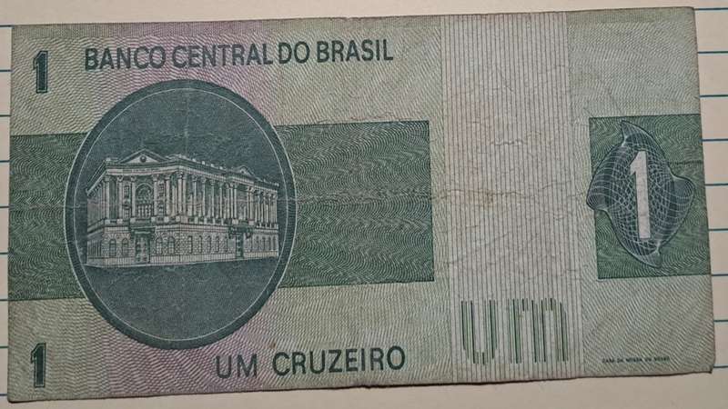 1972 - Brazil - 1 -   Demonetised - Feb 1986 -  B03354 062580