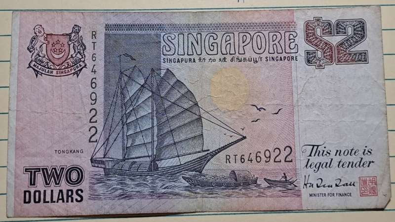 1995-1997 -  Singapore - 2 Dollars -  Demonetised - No - RT 646922