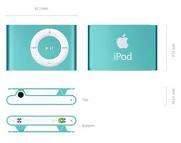 ipod shuffle-new-2gb blue