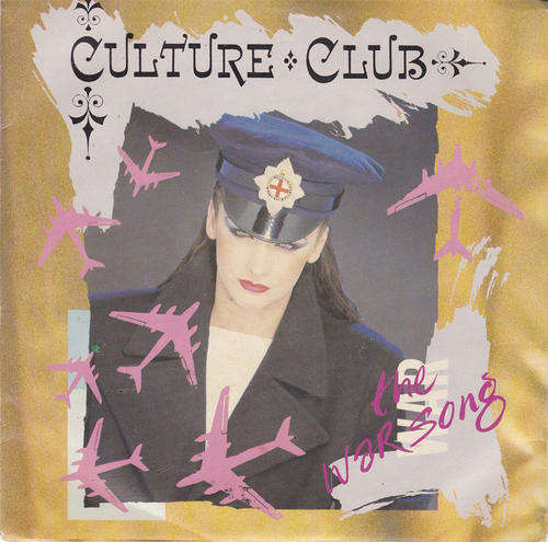 Vinyl 45 RPM Seven Single - The War Song  -  Culture Club  - Virgin VS 595