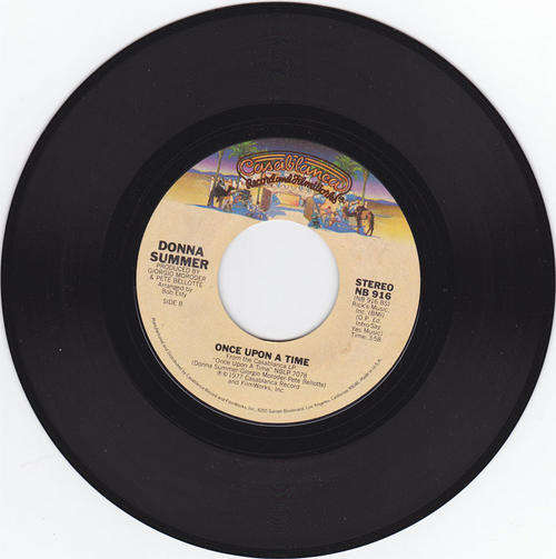 Vinyl 45 RPM Seven Single - Once Upon a Time - Donna Summer - Casablanca NB 916